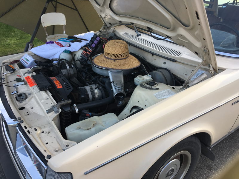 Illustration for article titled V8 swapped Volvo wagon